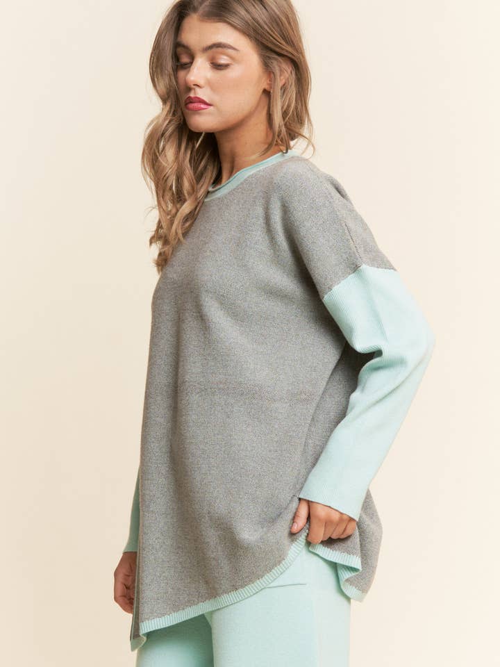 J.NNA - Wholesale Top & Pant Set (NOT Loungewear) - Women's - Soft Knit 2PC Set Long Sleeve Top & Bottoms S-L/1X-3X