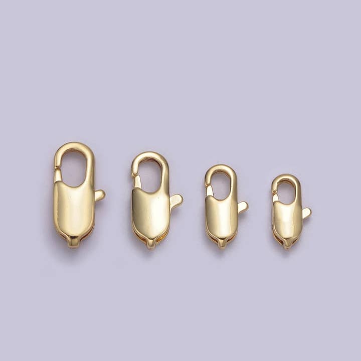 Aim Eternal – Engroshandel Spænde – 14K Guld Fyldt Rektangulær Hummerlås Smykkefremstilling Forsyninger Kædekomponenter L-638~L-6416