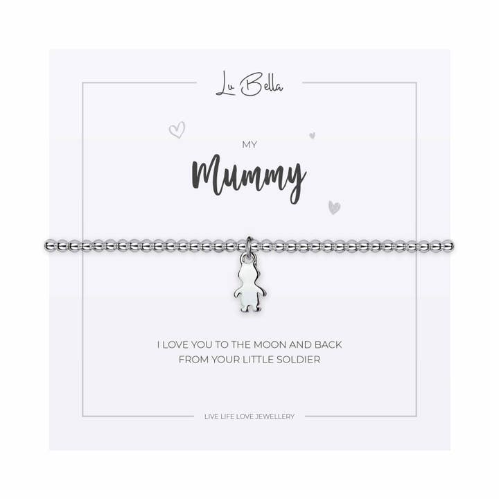Bracelet My Mummy/Boy | Cadeaux d'amitié pour femmes pour la vente par Lu Bella