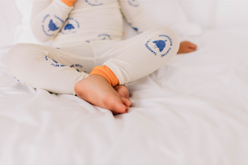 Tangerine Rêve - Wholesale Sleepwear Set - Kids - Monsieur Tartine Pajamas3