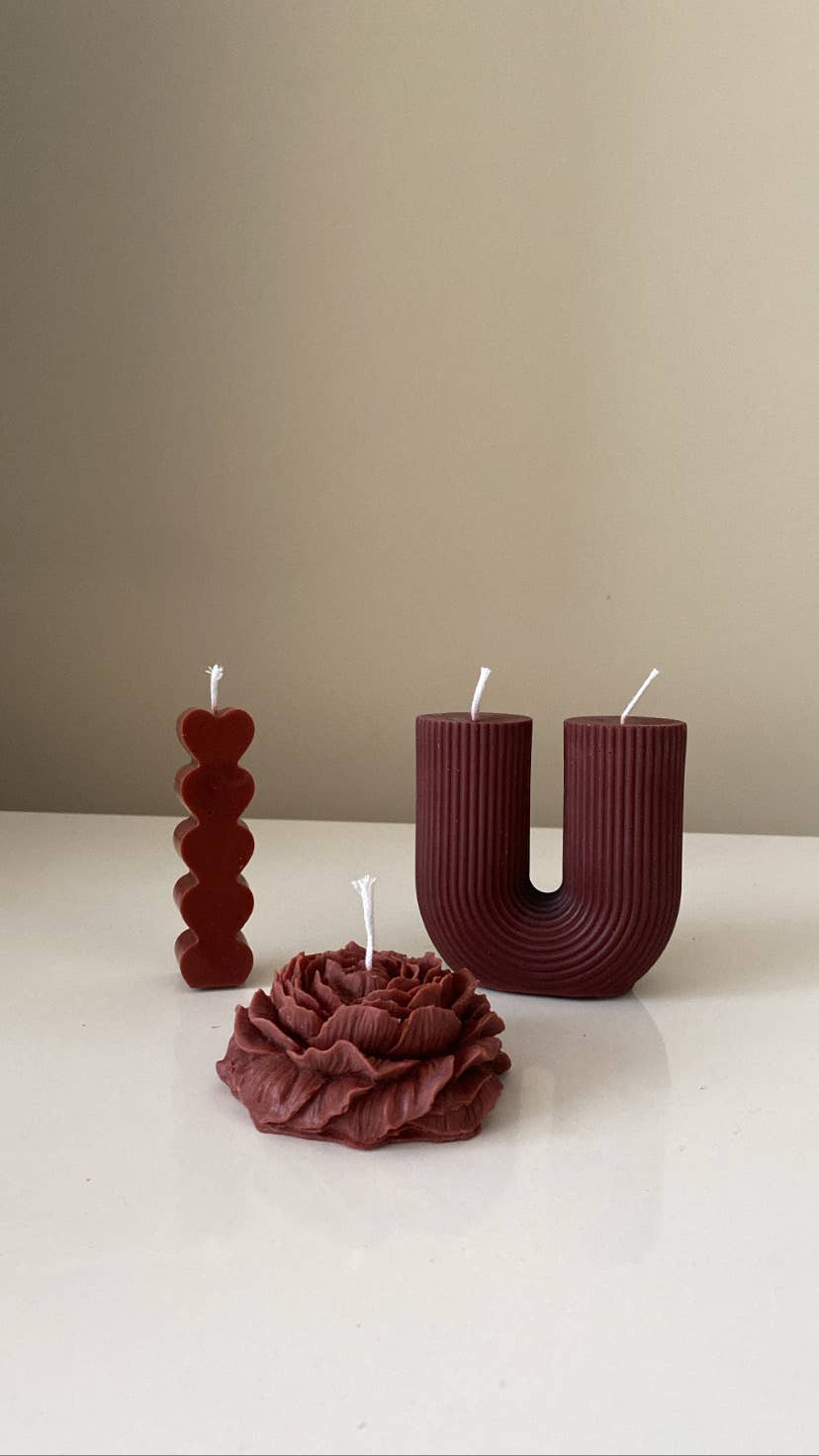 youngpee - Vente Bougies originales - Bougie pivoine, bougies fleurs, bougie rose, bougie de Noël6