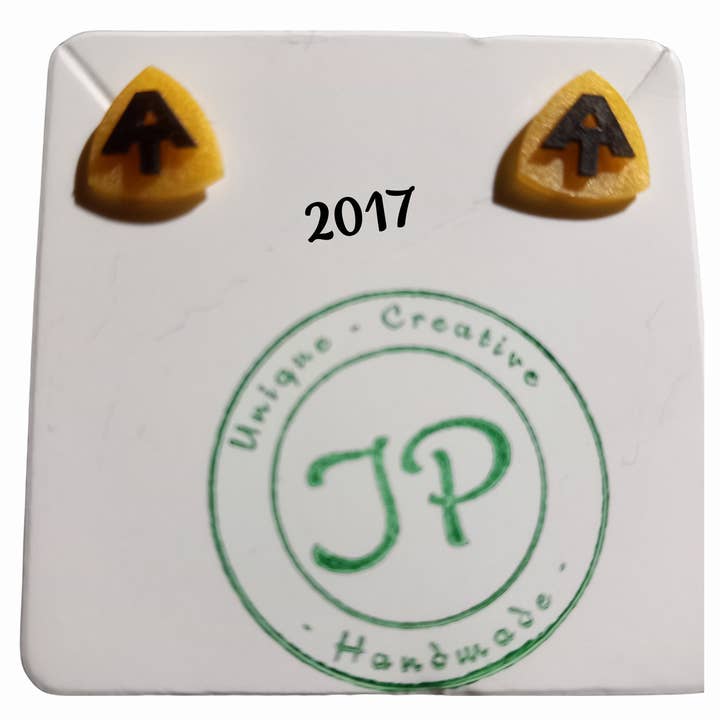Appalachian Trail Hang Tag stud earrings 2017 for wholesale by Jp Handmade