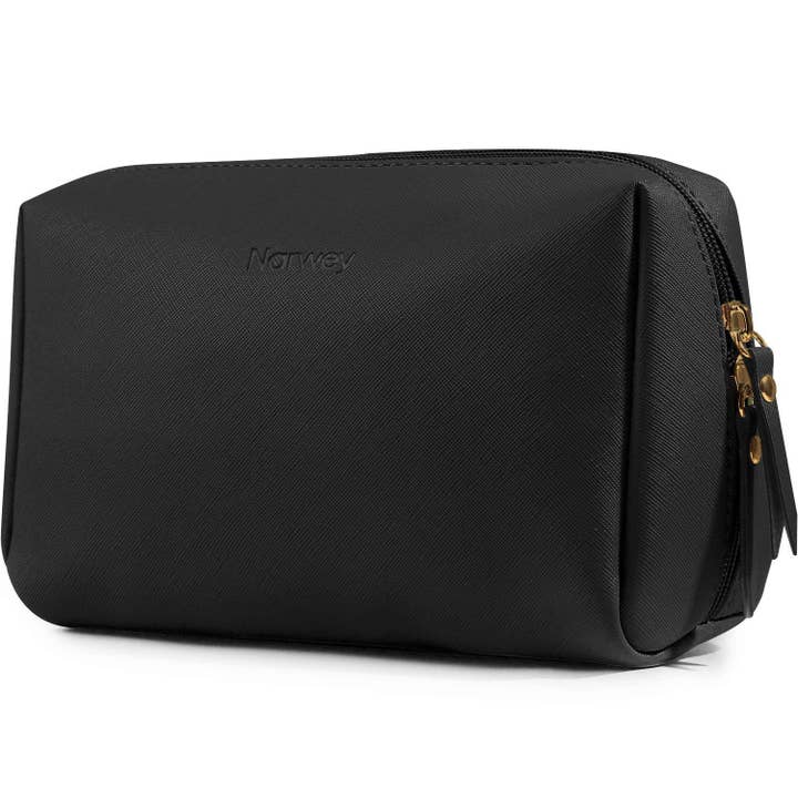 wandf - Wholesale Makeup/Cosmetic Bag - Narwey Travel Makeup Bag PU Leather Cosmetic Bag Organizer