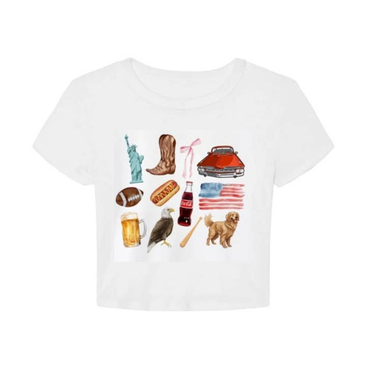 American Dream Baby T-shirt voor wholesale door Emral Clothing