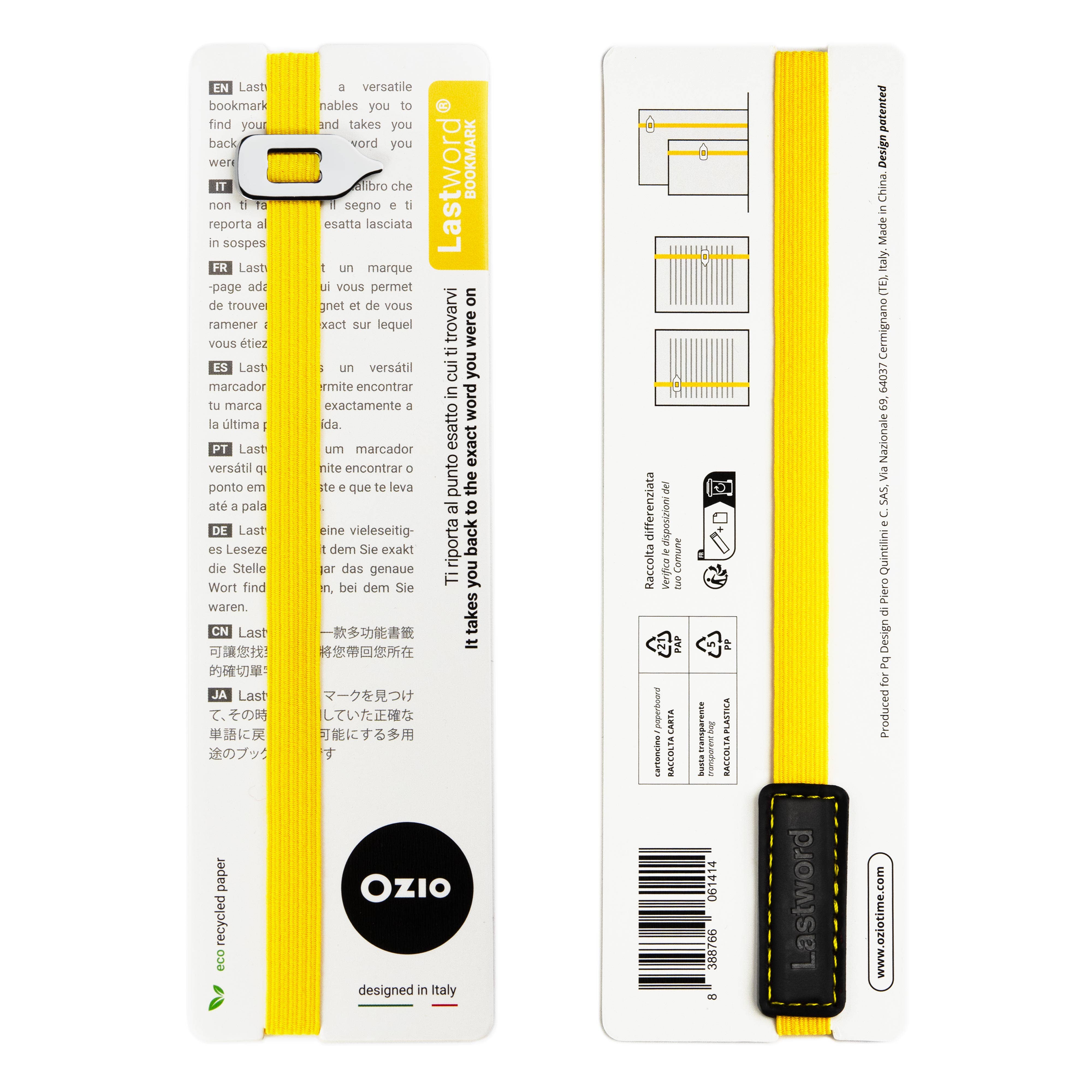 Ozio time - Wholesale Bladwijzer - Lastword elastische bladwijzer10