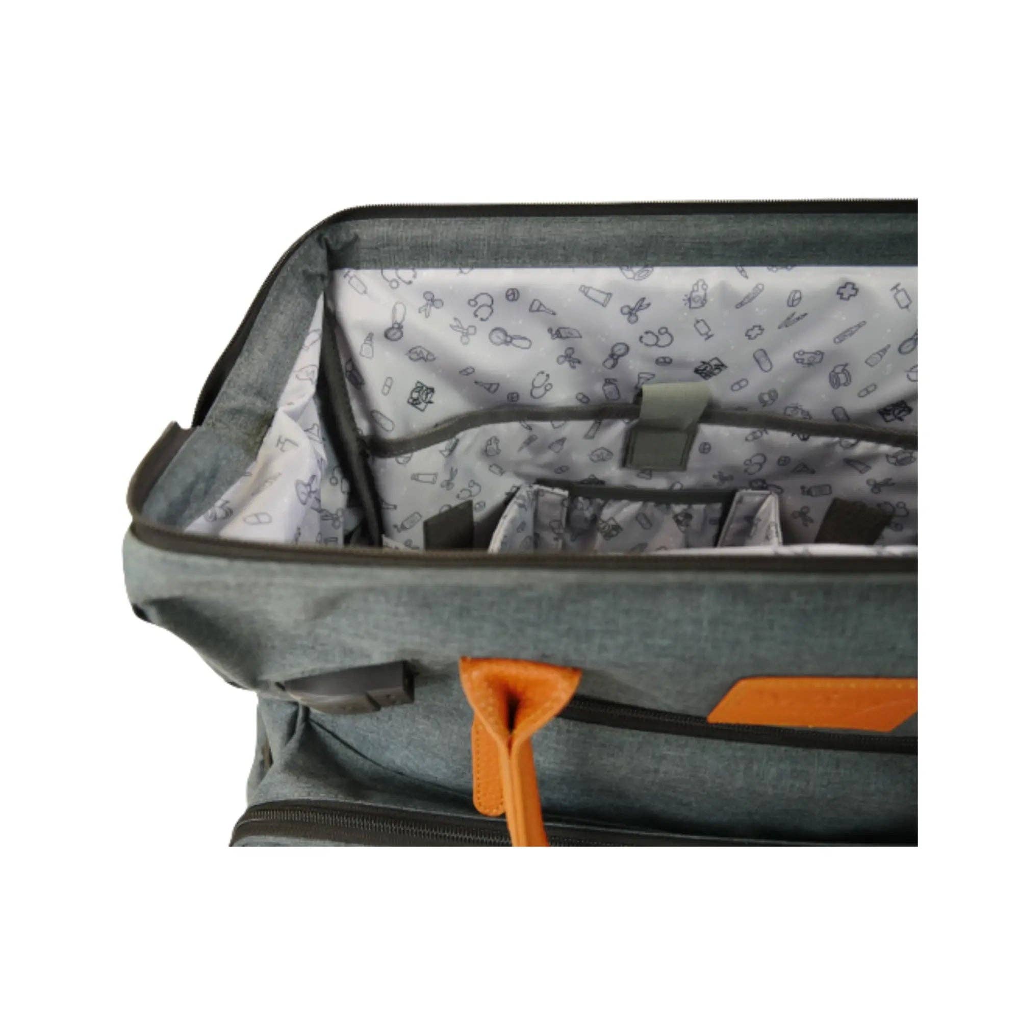 My Podologie – Engroshandel Stor rejse- og weekendtaske - Dame – Medicintaske ETRETAT - Grå / Brun11