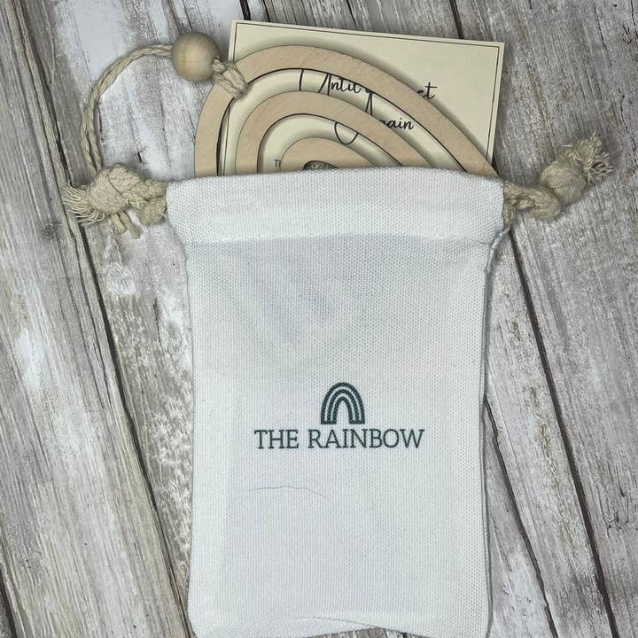 Michigan Proud Gifts - Wholesale Ornament - Rainbow "Pet Loss" Ornament with Card and Keepsake Bag3