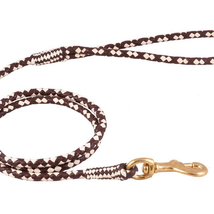 Alvalley - Wholesale Pet Leash - Dog - Braided Leather Snap Leads101