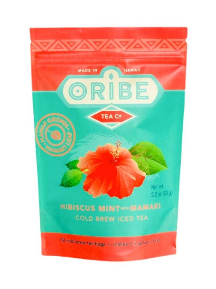 Hibiscus Mint with Mamaki | Cold Brew Tea for wholesale by Oribe Tea Co.