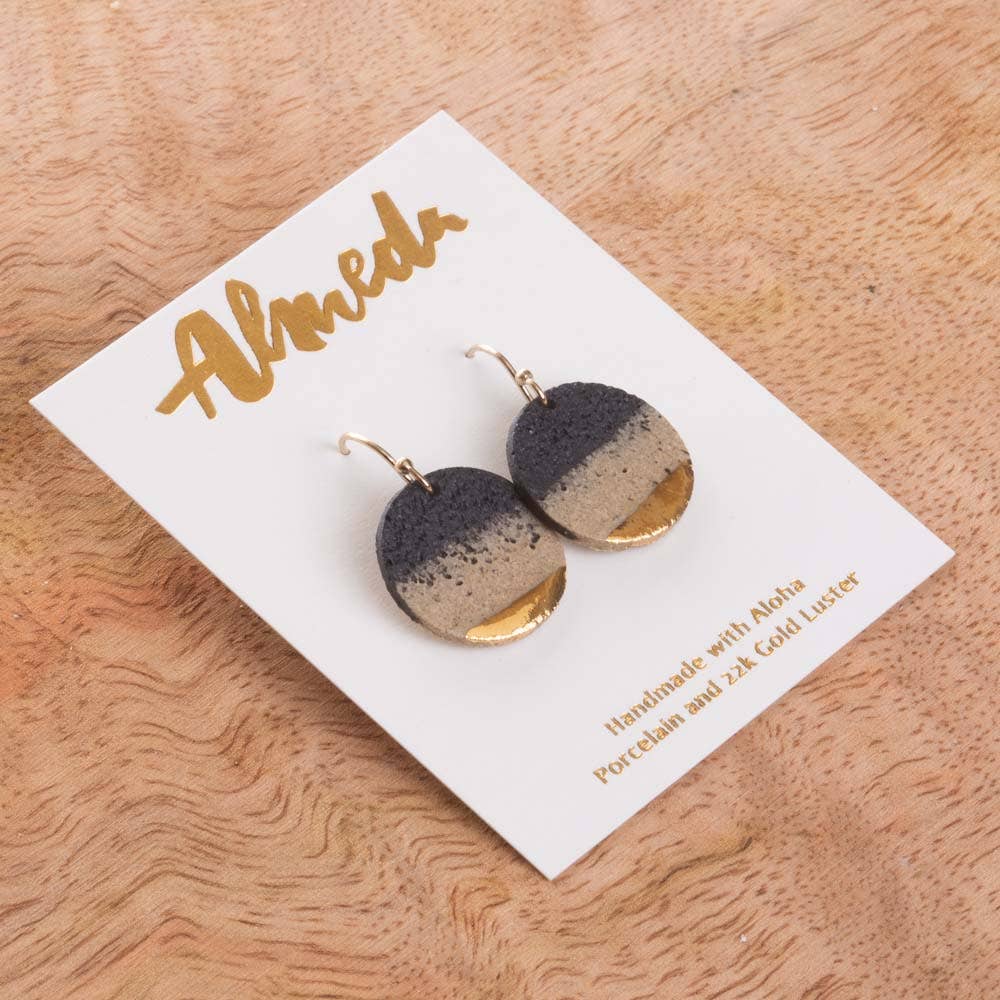 Almeda Jewelry - Wholesale Dangle Earrings - Anini Drop Circle (55-ADC)2