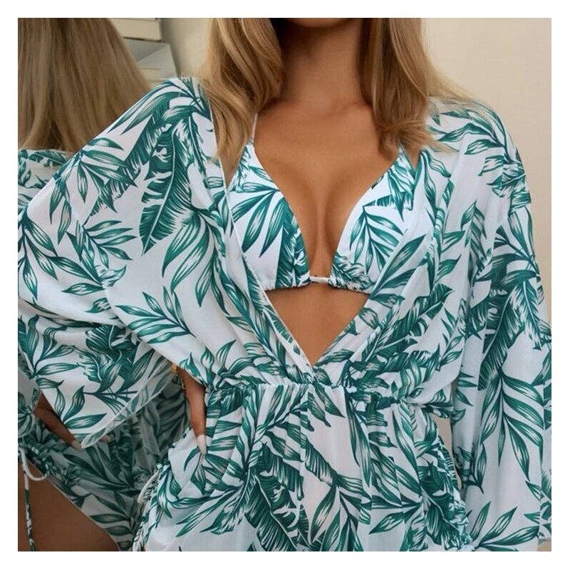 FurDecoration – Biquíni - Mulher por atacado – Conjunto de Biquíni de Três Peças com Design Dividido - Traje de Banho Modelo Netflix8