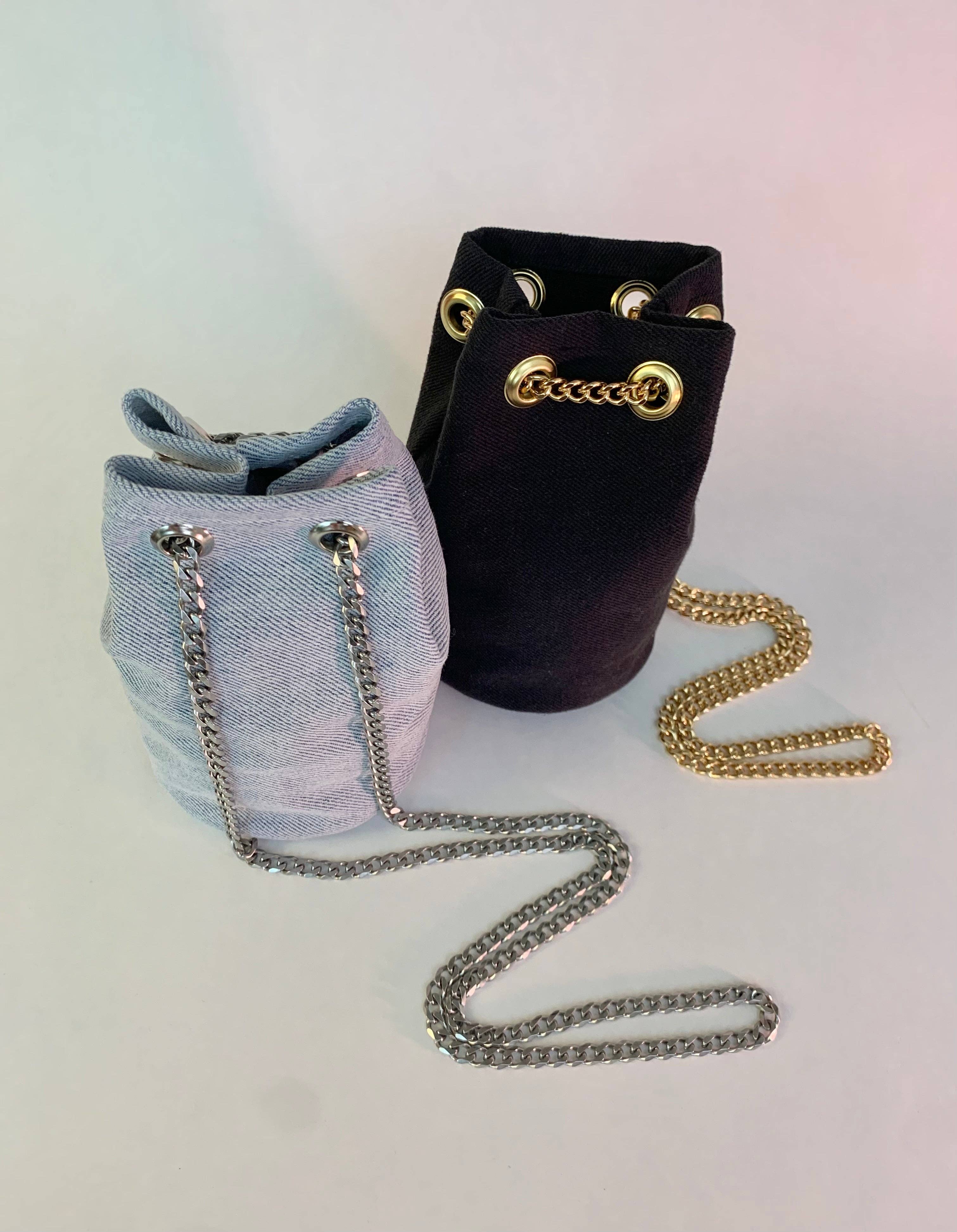 Shop Journal Vintage - Wholesale Crossbody Bag - Women's - Recycled denim mini pouch bag1