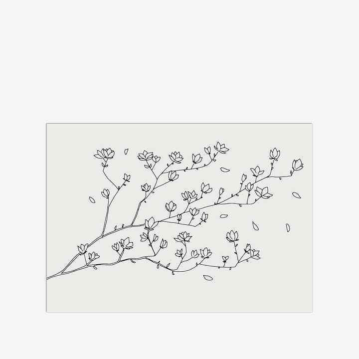 Postcard - Elizabeth Jaouen - Sakura for wholesale by My 365