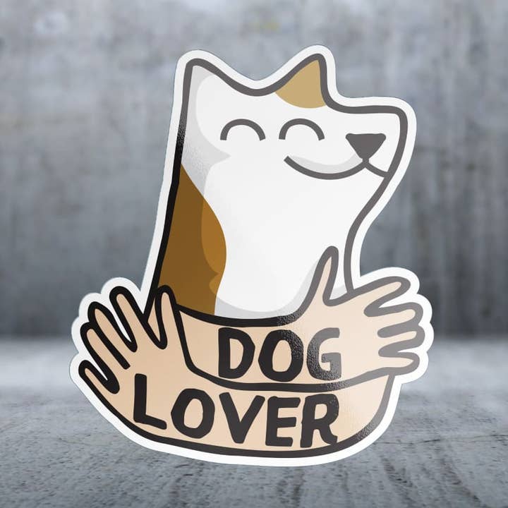 Dog Lover - Sticker for wholesale by Two Feet Treats