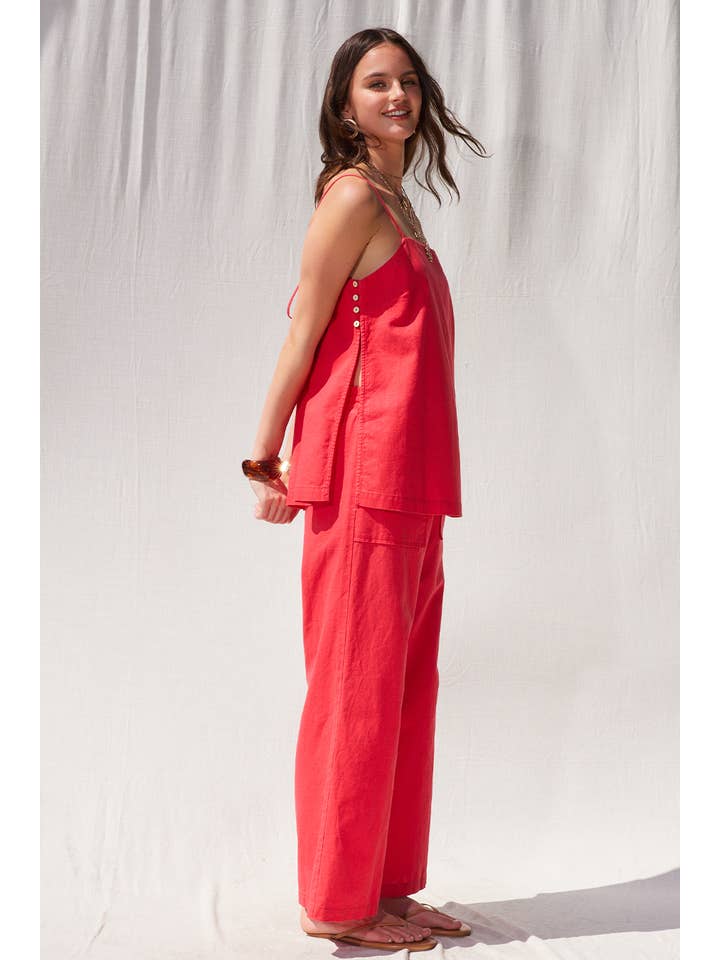 ILLA ILLA - Wholesale Top & Pant Set (NOT Loungewear) - Women's - Linen Top And Pants Set24