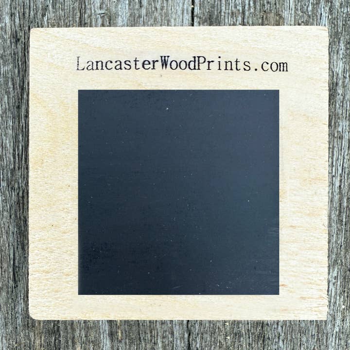 Lancaster Wood Prints - Wholesale Magnet - 2x2 Late 1900's VHS Wood Print Magnet1