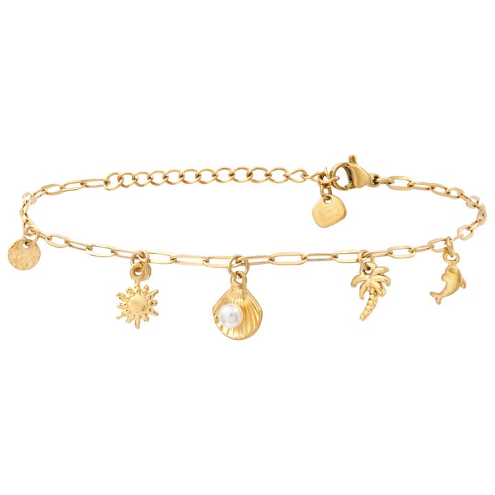 ALOHA anklet for wholesale by Labelle