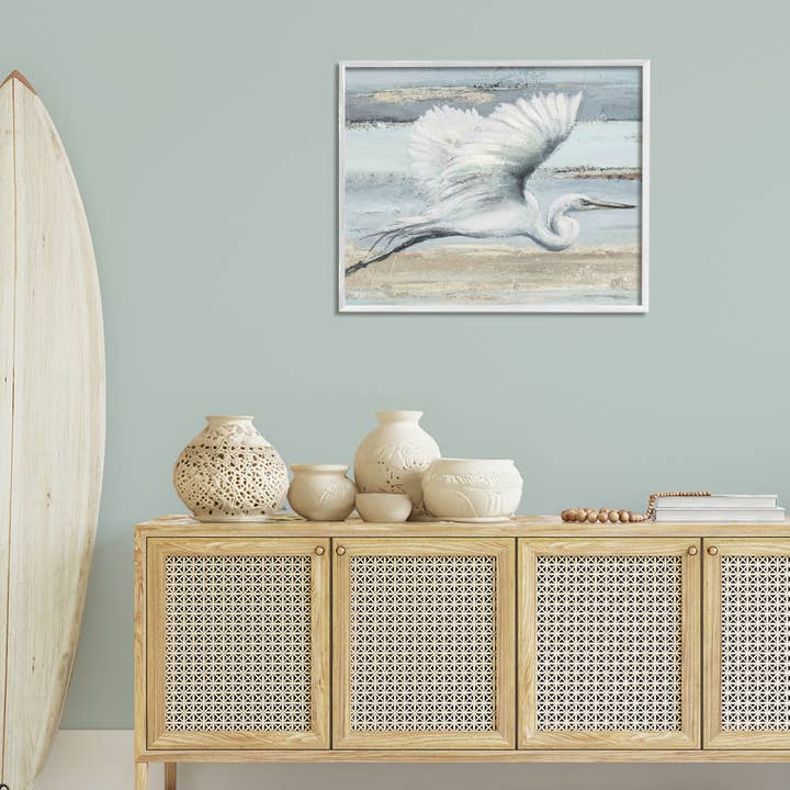 Stupell Industries - Wholesale Wall Sign - Soaring Great Egret - Framed Wall Art6