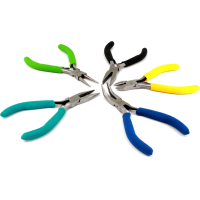 Plazko - Wholesale Craft Tool - BeadSmith Color Coded Pliers Set - 5 pairs1