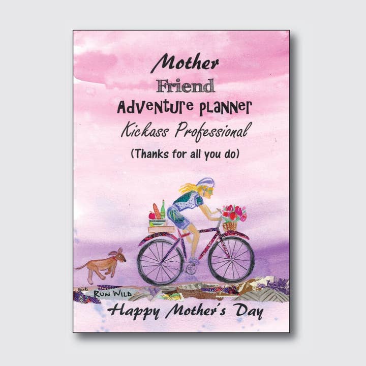 Kickass Mom for wholesale by Chique Lixo Greeting Cards