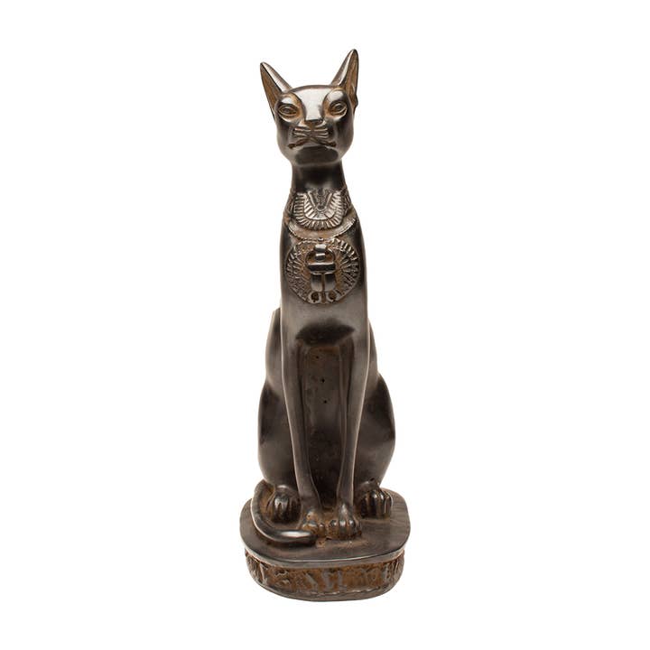 Discoveries, Inc. - Wholesale Decorative Figurine - Bastet Cat Statues - Black - Egyptian Goddess4