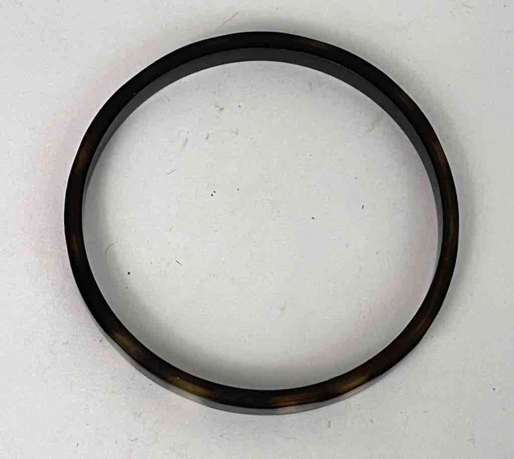The Niger Bend - Wholesale Bangle Bracelet - Thin African cow horn bangle, 2 shades, 2 shapes11