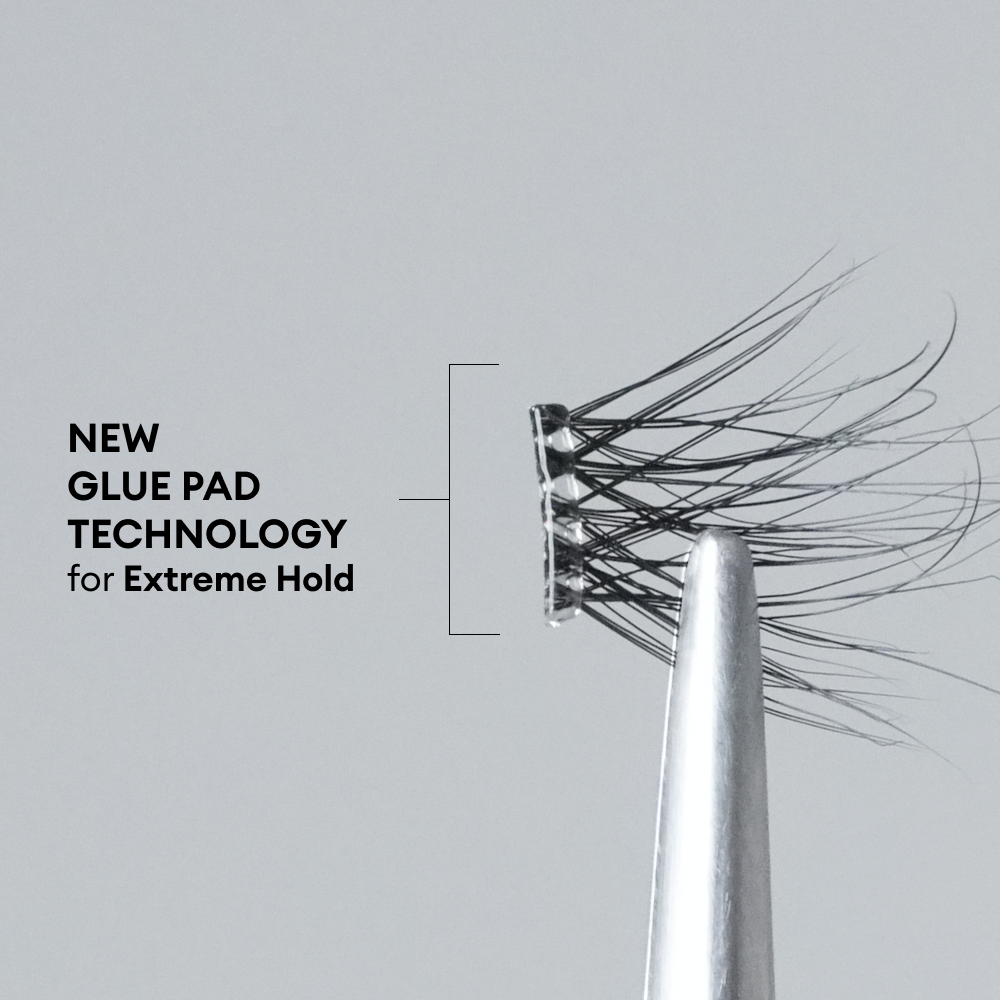 Silly George - Vendita all'ingrosso Ciglia finte - Ciglia Pop-On - Blush Nero2