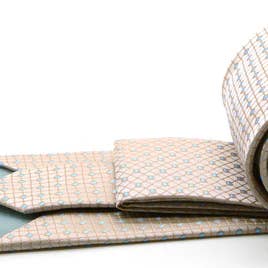 Ferrecci - Wholesale Necktie – Men’s - Ferrecci - Men's Business Casual Necktie & Hanky Set - UO1