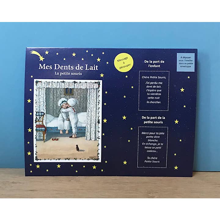 Grande carte Mes Dents de lait pour la vente par LUDOM EDITION