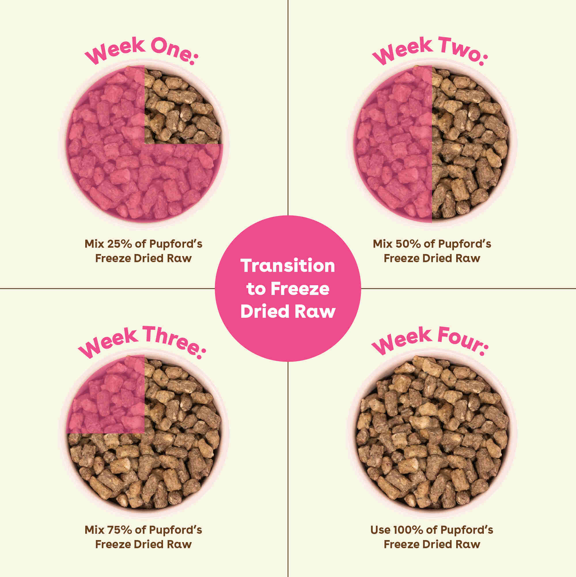 Pupford - Wholesale Pet Food - Dog - Freeze-Dried Raw Dog Food - Salmon & Lamb Recipe5