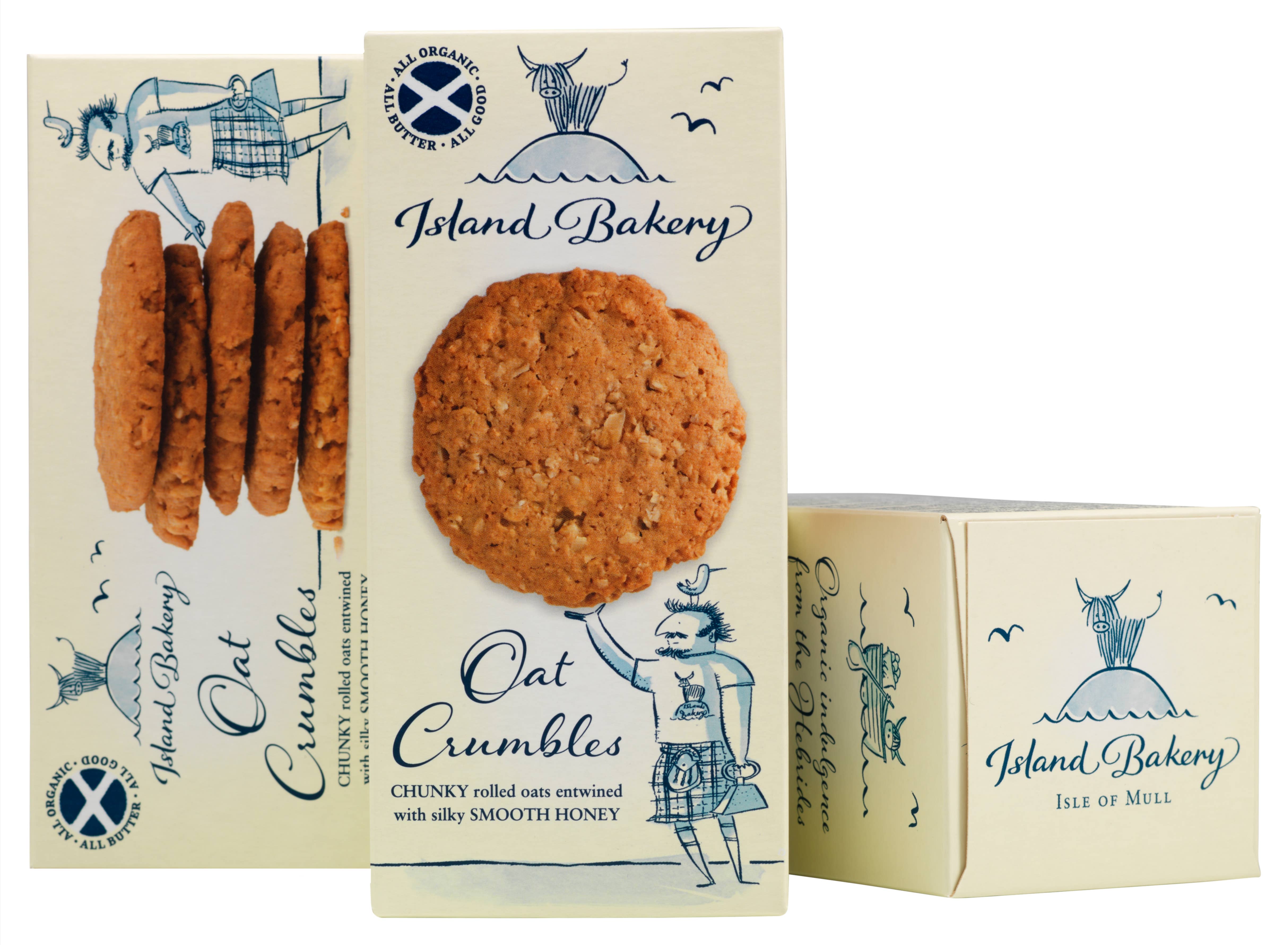 Island Bakery Organics – wholesale Biscuit – Oat Crumbles1