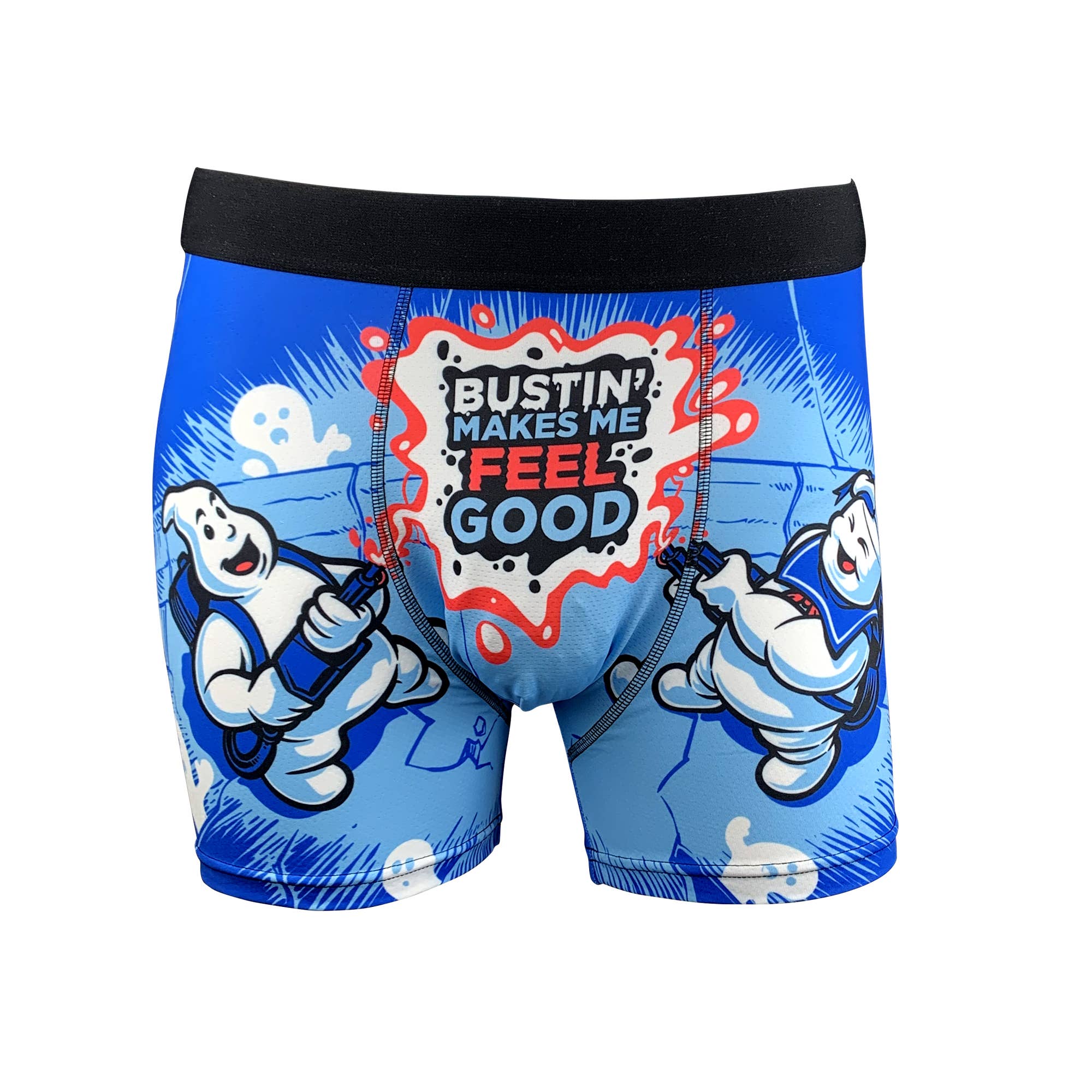 Harebrained! – Roupa interior - Homem por atacado – Cueca Boxer 'Bustin' Makes Me Feel Good'