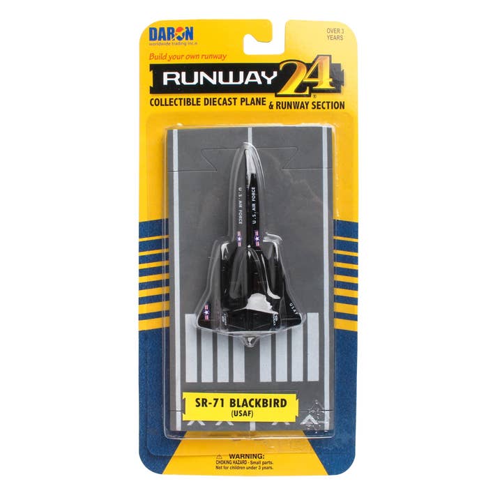 Daron Worldwide Trading - Wholesale Toy Plane - Kids - RW230 RUNWAY24 SR-71 NO DRONE5