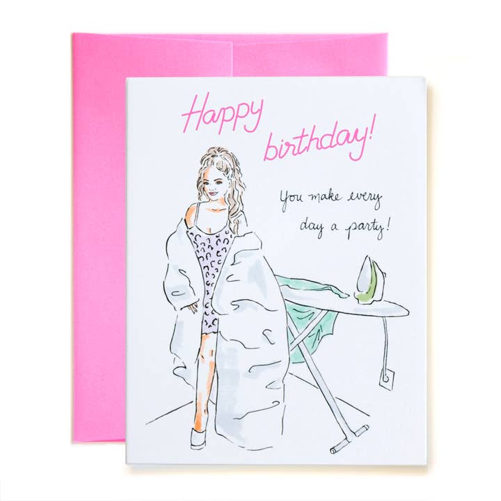 Happy Birthday! Every Day a Party for wholesale by Violet Flamingos
