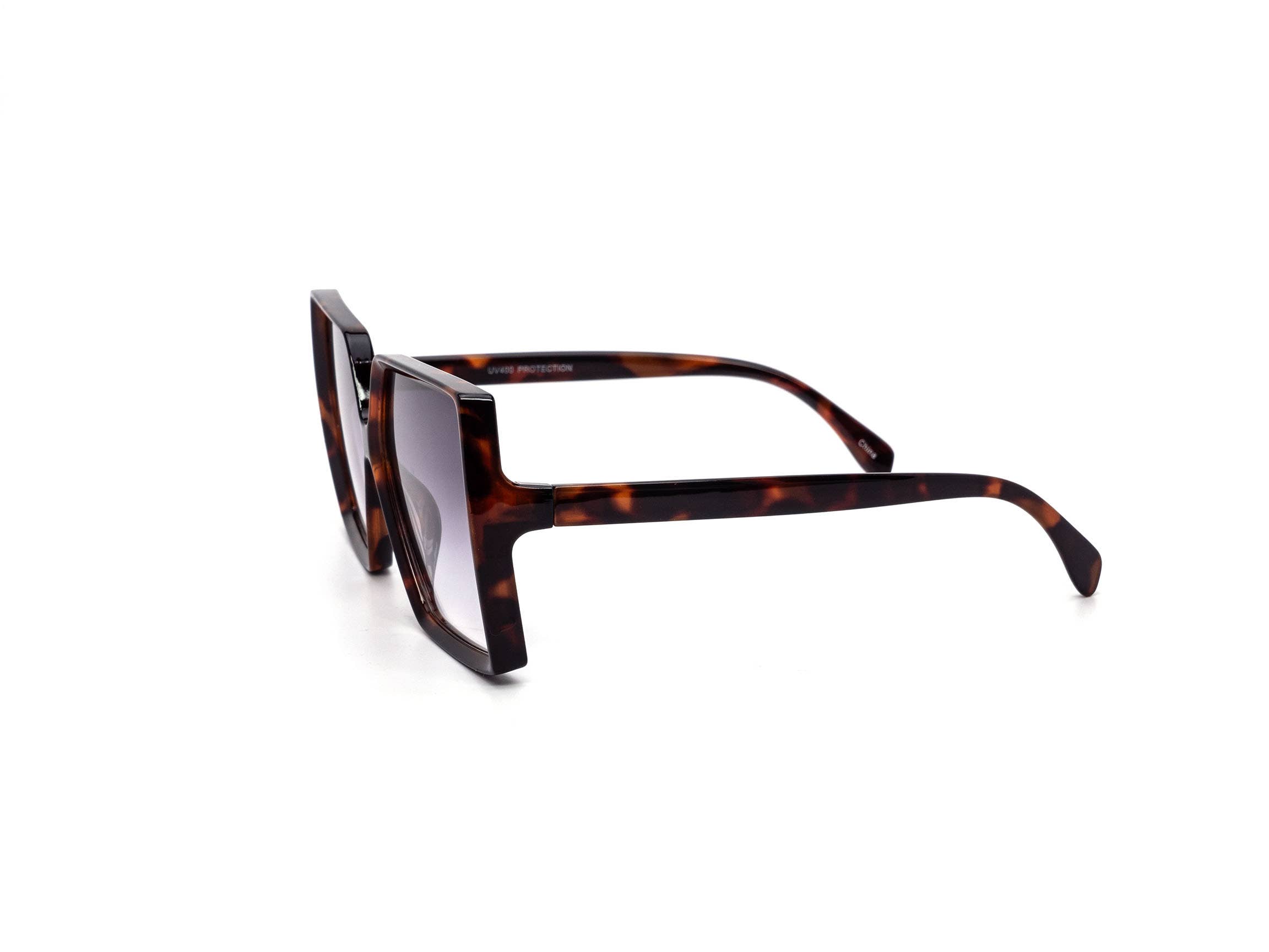 Still Friday - Wholesale Sunglasses - Unisex - Oversized Retro Super Square Gradient Lens Sunglasses8