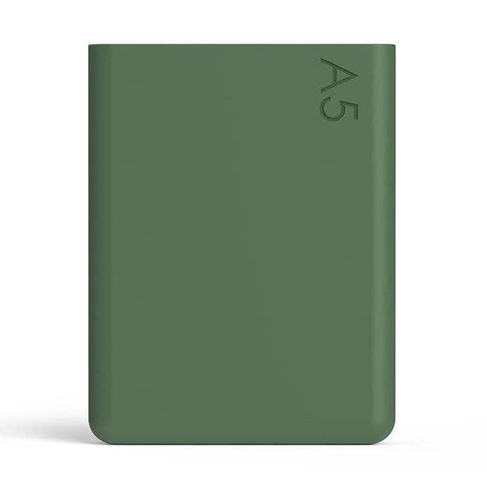 Silikonhülle A5 - Moosgrün für den Großhandel von memobottle