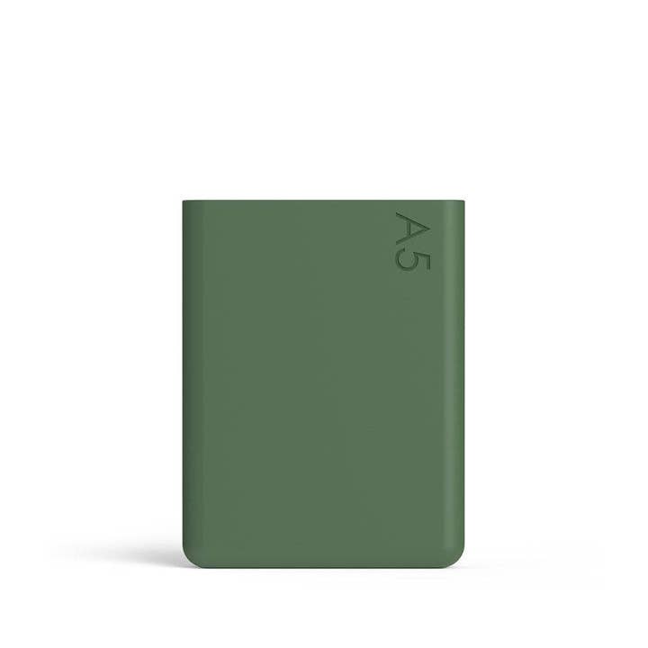 memobottle - Wholesale Drink Huggers & Koozies - A5 Silicone Sleeve - Moss Green