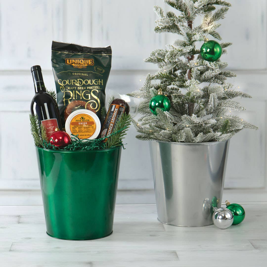 Willow Group - Wholesale Plant Pot - RD TIN 2 GALLON POT1