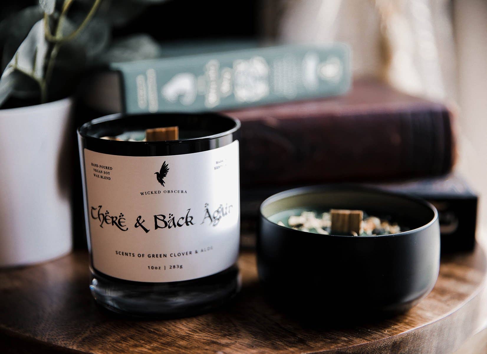 Wicked Obscura - Wholesale Jar/Filled Candle - There And Back Again- Lord Of The Rings Inspired Soy Candle3