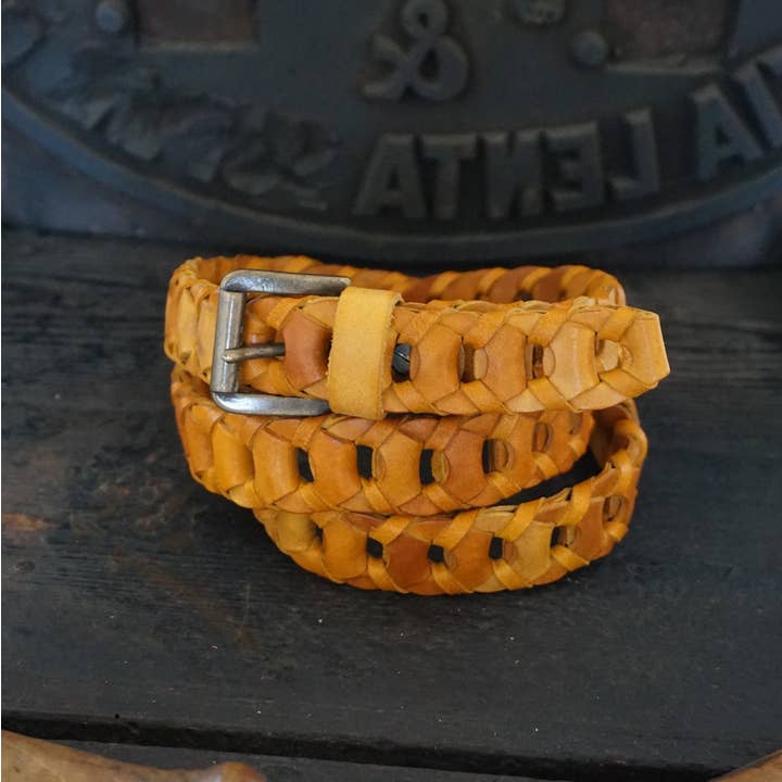 Mario Doni - Wholesale Belt - Unisex - Classic Hand-Woven Leather Belt - Mario Doni #29