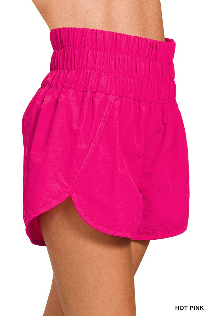 42POPS - Vente Short – femme - Short coupe-vent avec doublure et poche arrière en mesh14