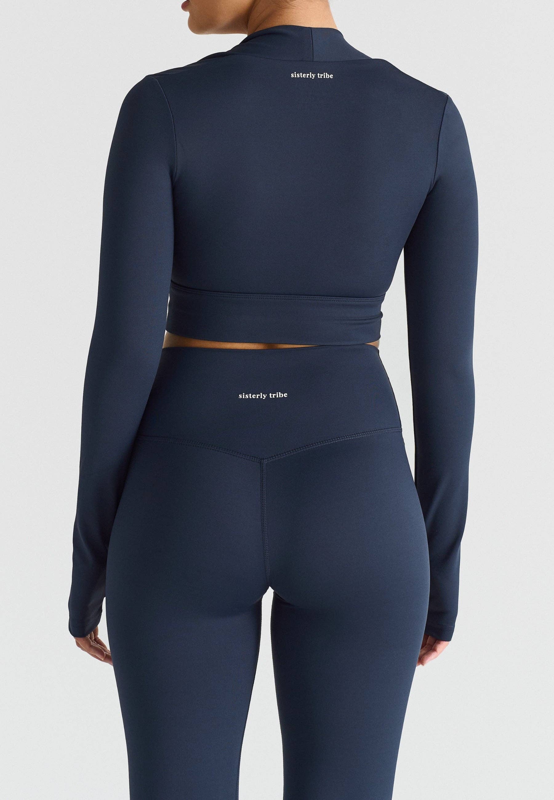 Sisterly Tribe - Wholesale Athletic/Lounge Leggings - Women's - Softsculpt Leggings - Navy3