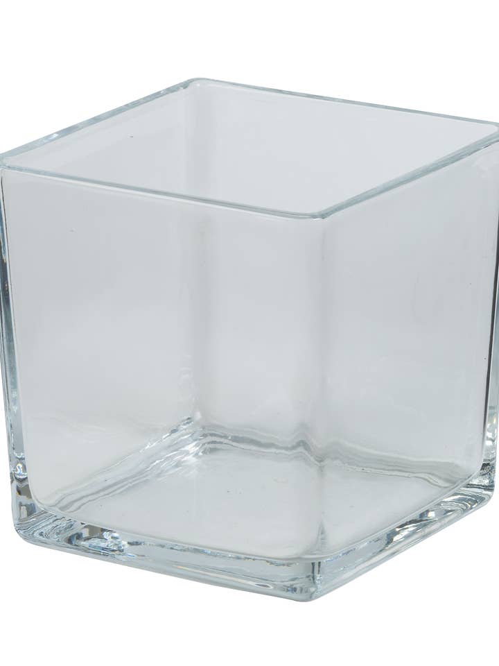 Square Glass Tealight Holder 2" x 2" for wholesale by Biedermann & Sons