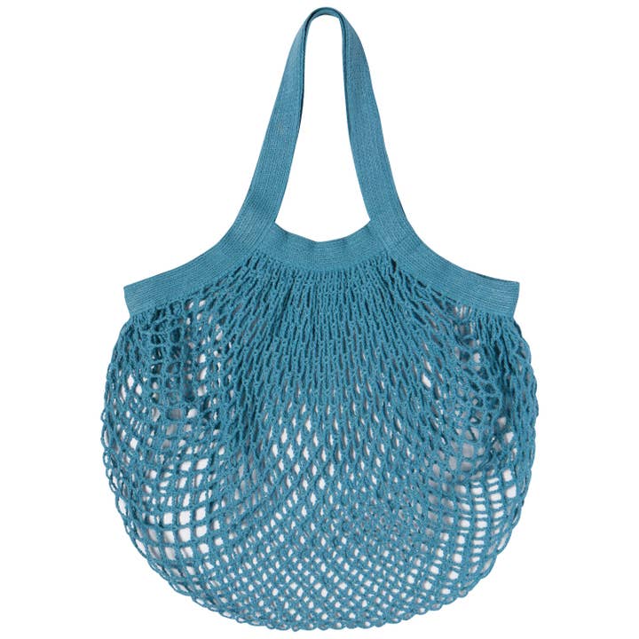 Now Designs by Danica - Wholesale Grocery/Shopping Bag - Petite Le Marche Blue Net Shopping Bag