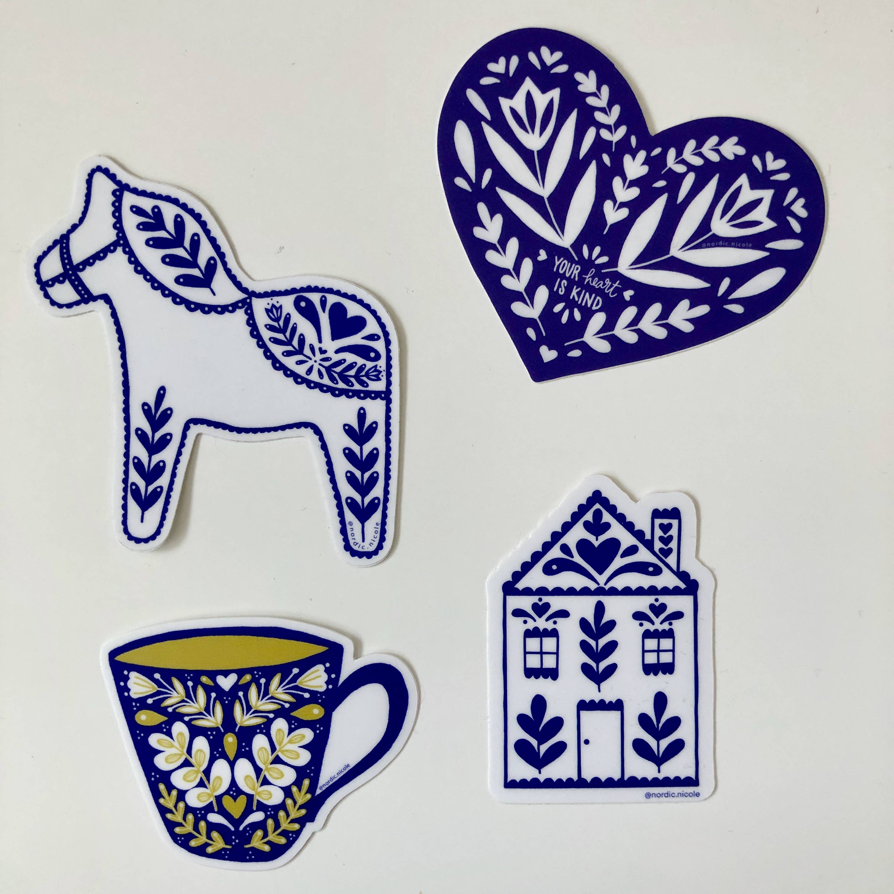 Nordic Nicole - Wholesale Sticker - Nordic House Sticker4