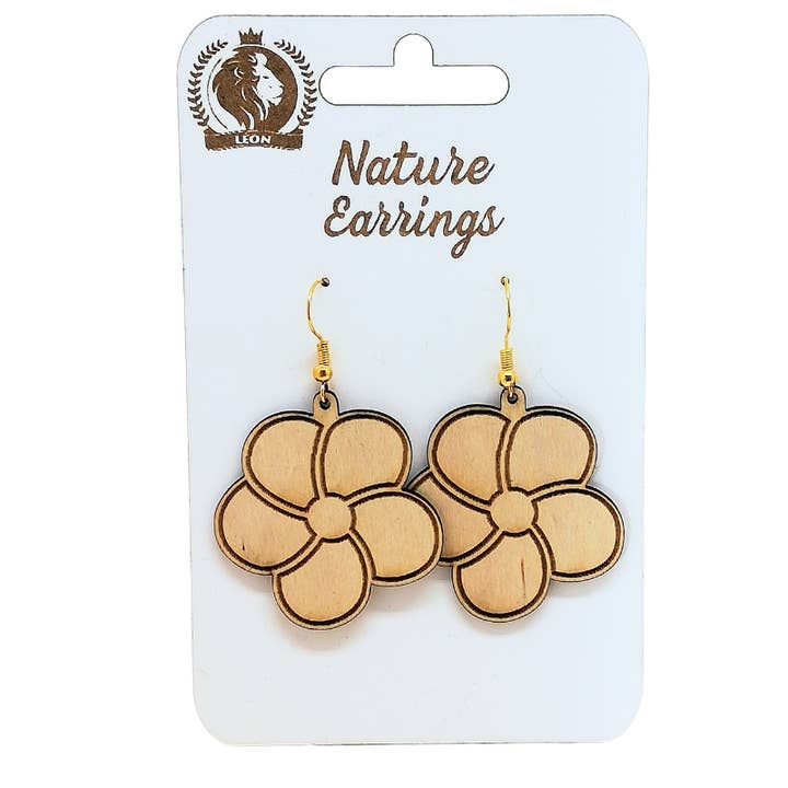 Atiladecor, Artesanato Lda - Wholesale Dangle Earrings - Nature earrings - Wooden earrings - Flowers