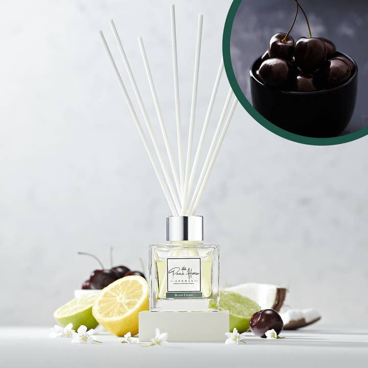 Black Cherry Reed Diffuser for wholesale by Peak House Aromas