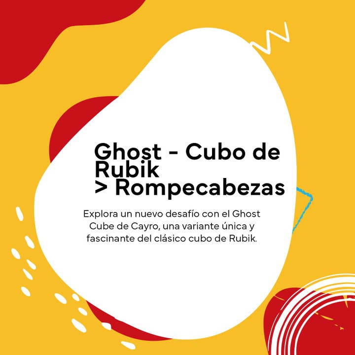 Cayro - Venta al por mayor Puzle - Niños - Ghost - Cubo De Rubik - Rompecabezas