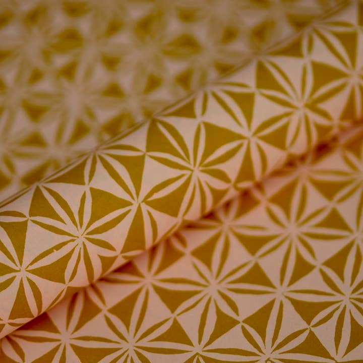 Patroonpapier Windmolen Roze Zand voor wholesale door Cambridge Imprint