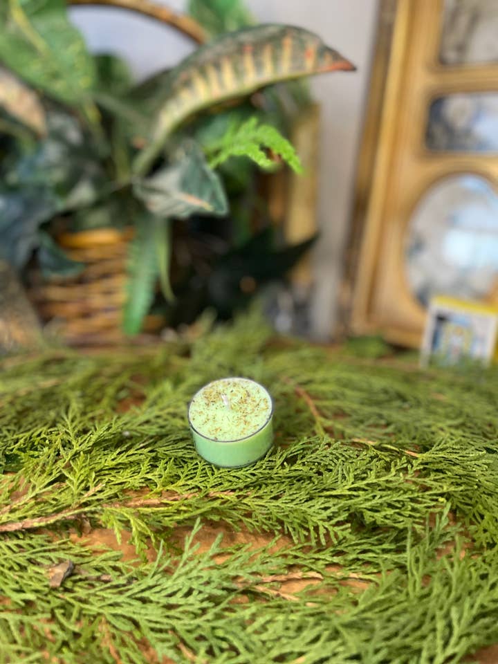 Abundance Intention Tea Light for wholesale by Wholesomeology